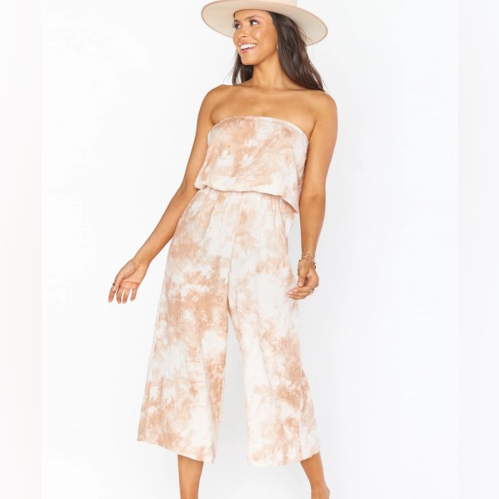 Show me your Mumu - Estelle Jumpsuit in Twisted Tan